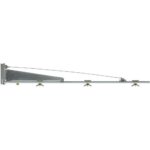 Bras de lavage mural avec chariot