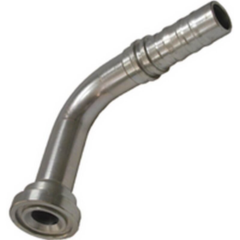 Slangkoppeling 90° flens Caterpillar SFS