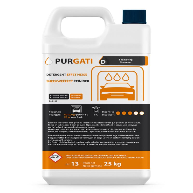 Nettoyant à effet neige pour tunnel de nettoyage et pulvérisateur
