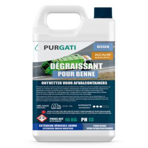 Détergent alcalin monocomposant pour les résidus gras et huileux- les taches de sang et les résidus organiques - Disser