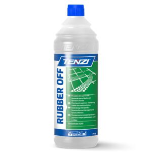 Produit concentré conçu pour enlever les traces de caoutchouc de toutes sortes de surfaces dures - Rubber off