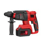 Marteau perforateur à percussion rotatif - 21 volt - 2 batterie - 300 N - 3 J