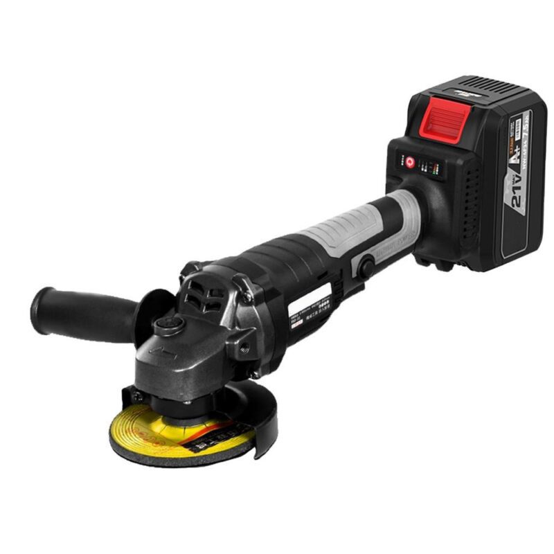 Meuleuse d'angle 125 mm, avec 2 batterie de 20 Votl 6 Ah