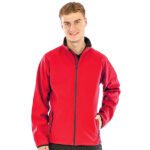 Veste homme SOFTSHELL rouge