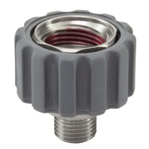 Adapter 1/4 M - LOCK M22 binnendraad reiniger - messing