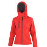 Veste femme SOFTSHELL rouge
