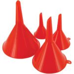 Jeu de 4 entonnoirs 50, 75, 100 et 120 mm