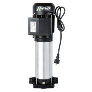 Pompe de surface longue portée multi-cellulaire auto, 10 turbines – pompe inox