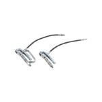 Pistolet à graisse avec tuyau de 300 mm et graisseur - 800 bar - 1/4