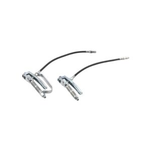 Accueil 13 Pistolet à graisse avec tuyau de 300 mm et graisseur - 800 bar - 1/4