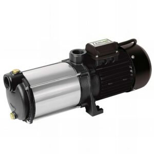 Pompe de surface gros debit multi-cellulaire auto, 5 turbines  pompe inox 90 l/min