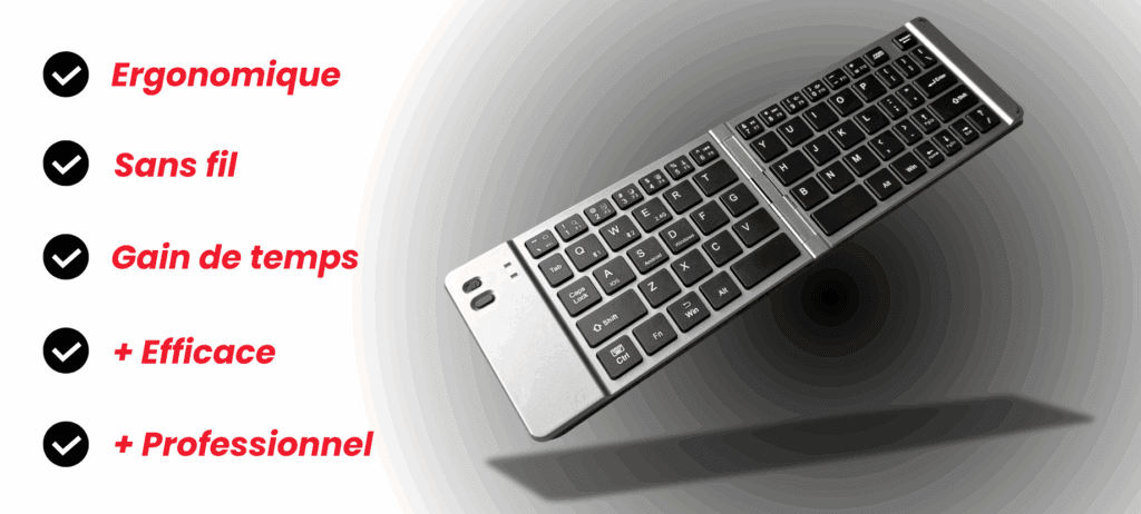 Tubicam® XL HD 8 clavier bluetooth sans fil camera inspection