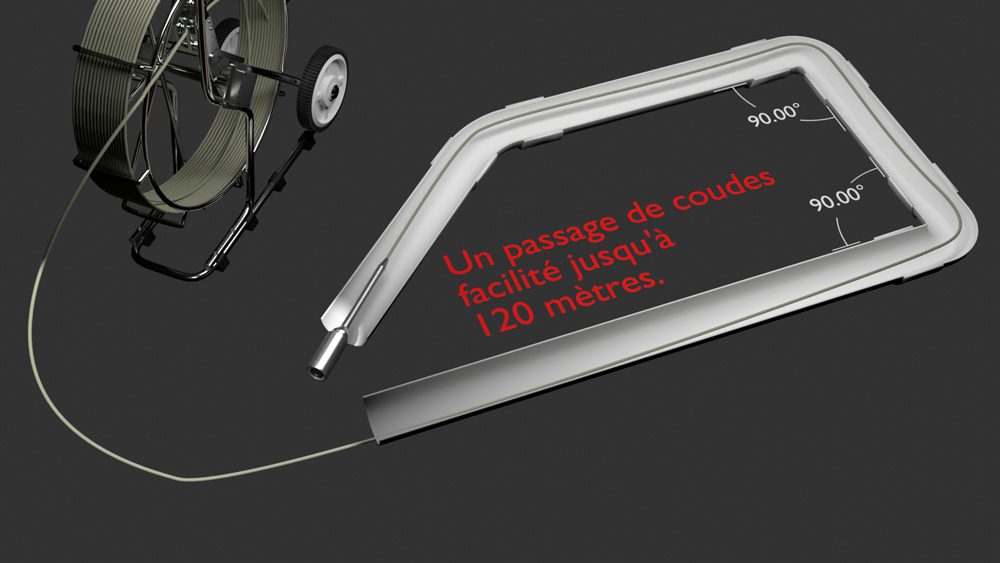 Tubicam® XL HD 6 passage coude 3D XL