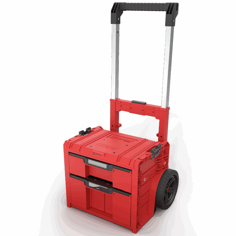 Chariot de base QBRICK SYSTEM PRO CART 2.0 PLUS – 2 tiroirs Red Ultra HD Custom – Image 11