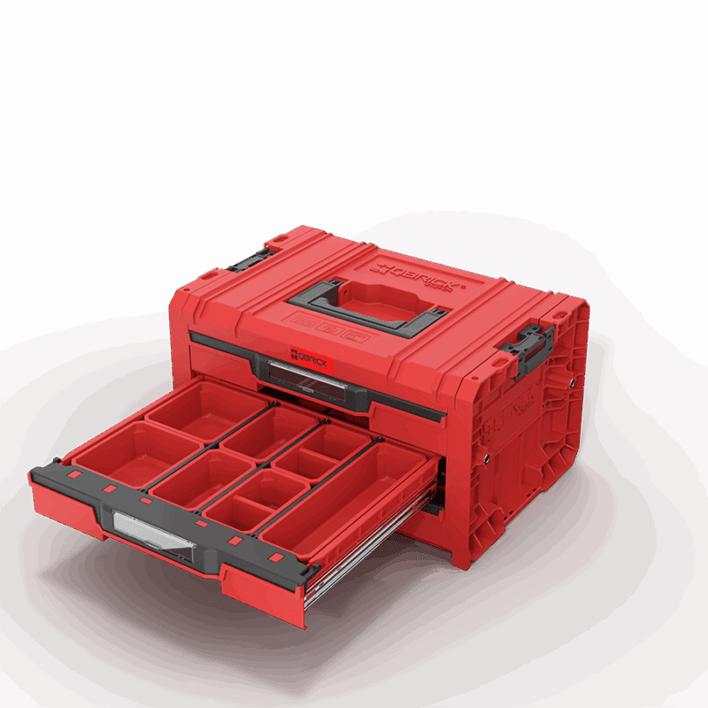 Caisse à outils modulable PRO 3 tiroirs Red Ultra HD – Image 7