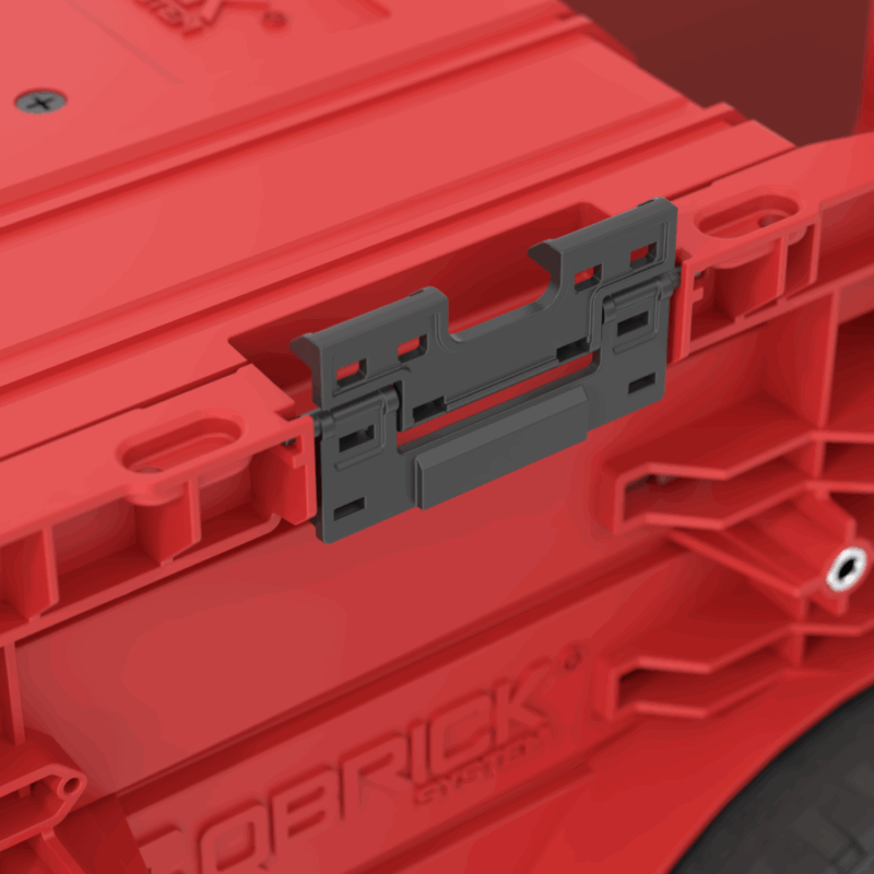 Chariot de base QBRICK SYSTEM PRO CART 2.0 PLUS – 2 tiroirs Red Ultra HD Custom – Image 12