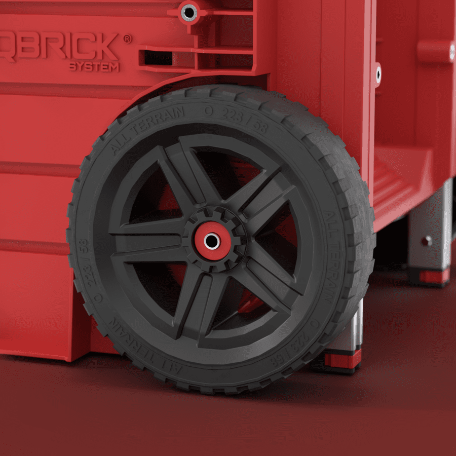 Chariot de base QBRICK SYSTEM PRO CART 2.0 PLUS – 2 tiroirs Red Ultra HD Custom – Image 7
