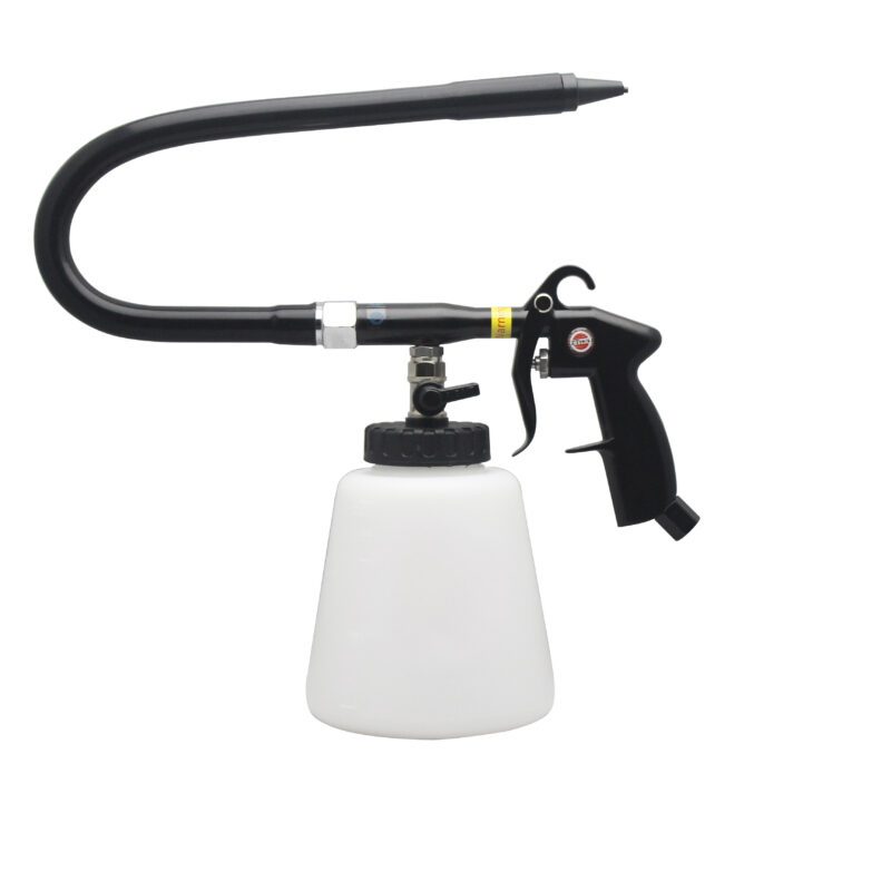 Pistolet de nettoyage Netiak, modèle à col de cygne 360° - 900 ml, 5,5 bar - 130 l/min