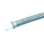 Flexible frein PTFE DN04 (1/8") SAEJ1401 - 210 bar + gaine transparente