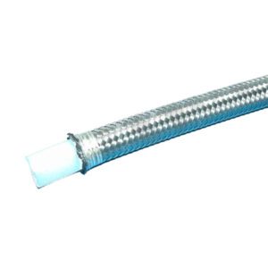 Flexible frein PTFE DN04 (1/8") SAEJ1401 - 210 bar + gaine transparente