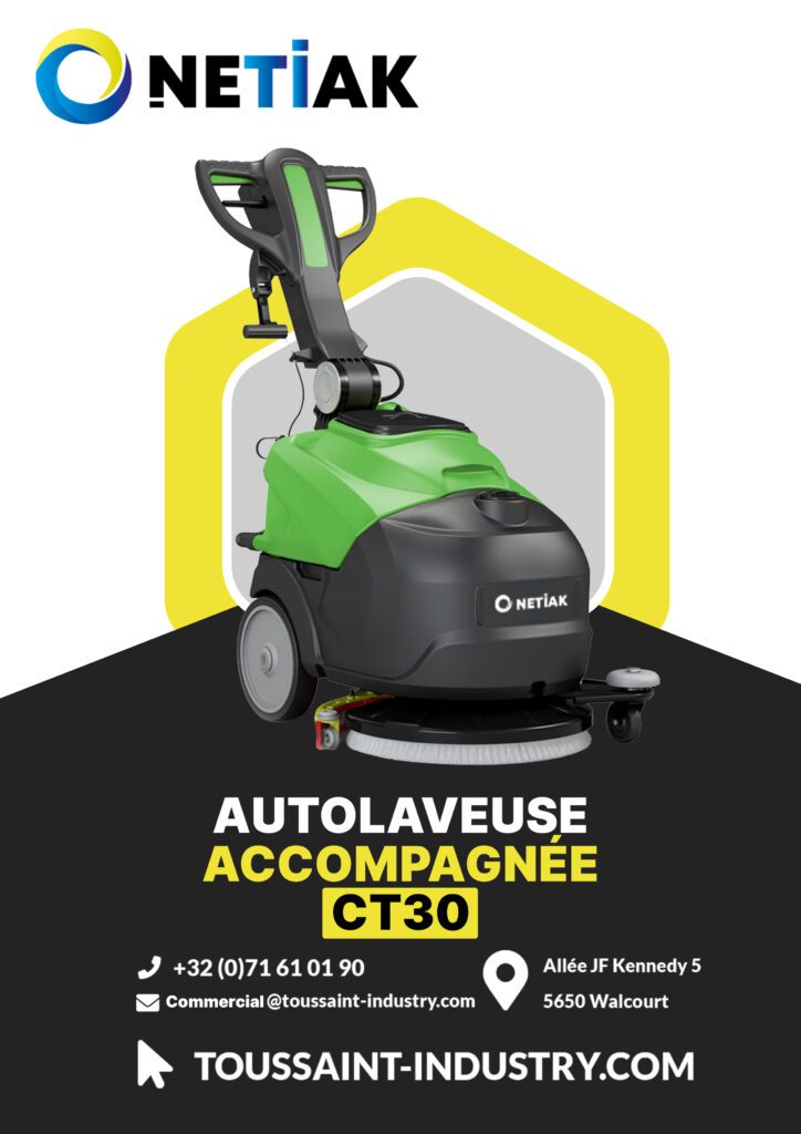 cover netiak nettoyeur autolaveuse CT30