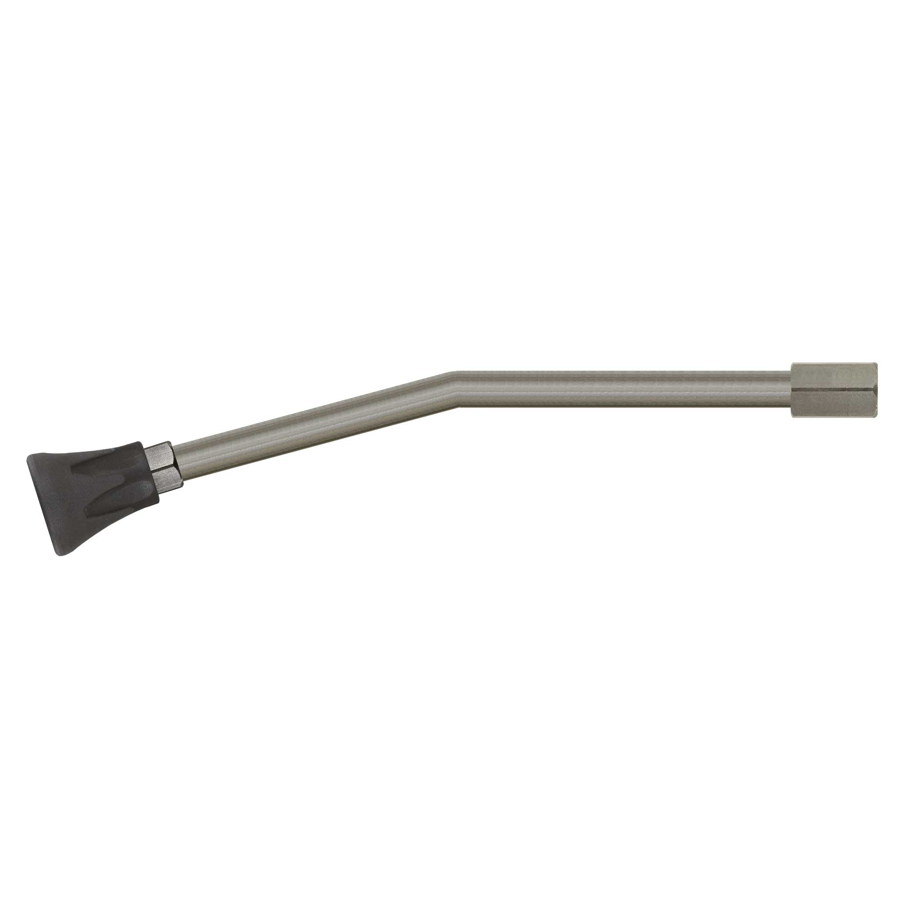Lance coudé à 15° avec protège-buse ST-10 / 1/4" F NPT livré sans buse 2 Lance coudé à 15° avec protège-buse ST-10 / 1/4" F NPT livré sans buse – Image 2
