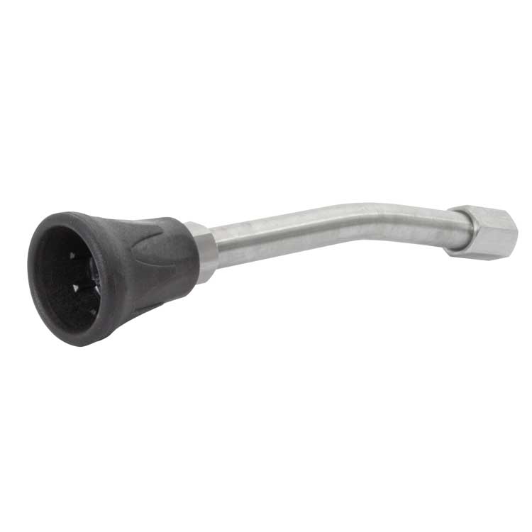 Lance coudé à 15° avec protège-buse ST-10 / 1/4" F NPT livré sans buse 1 Lance coudé à 15° avec protège-buse ST-10 / 1/4" F NPT livré sans buse