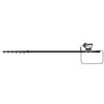 Lance télescopique haute pression en carbone pour panneaux solaires - 2,0 m – 11,5 m - 1/4F - 3/8F