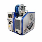 Nettoyeur haute-pression NETIAK eau chaude + vapeur sur skid - 350 bar - 16 litres