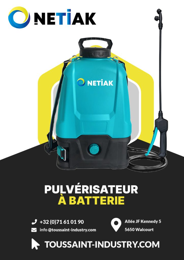 cover netiak pulverisateur batterie