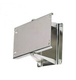 Console murale pivotante inox