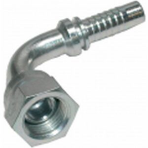 Embout femelle tournant BSP cylindrique cône 60° coudé 90°