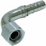 Embout 90° femelle tournant BSPP 60°avec joint torique superspiral