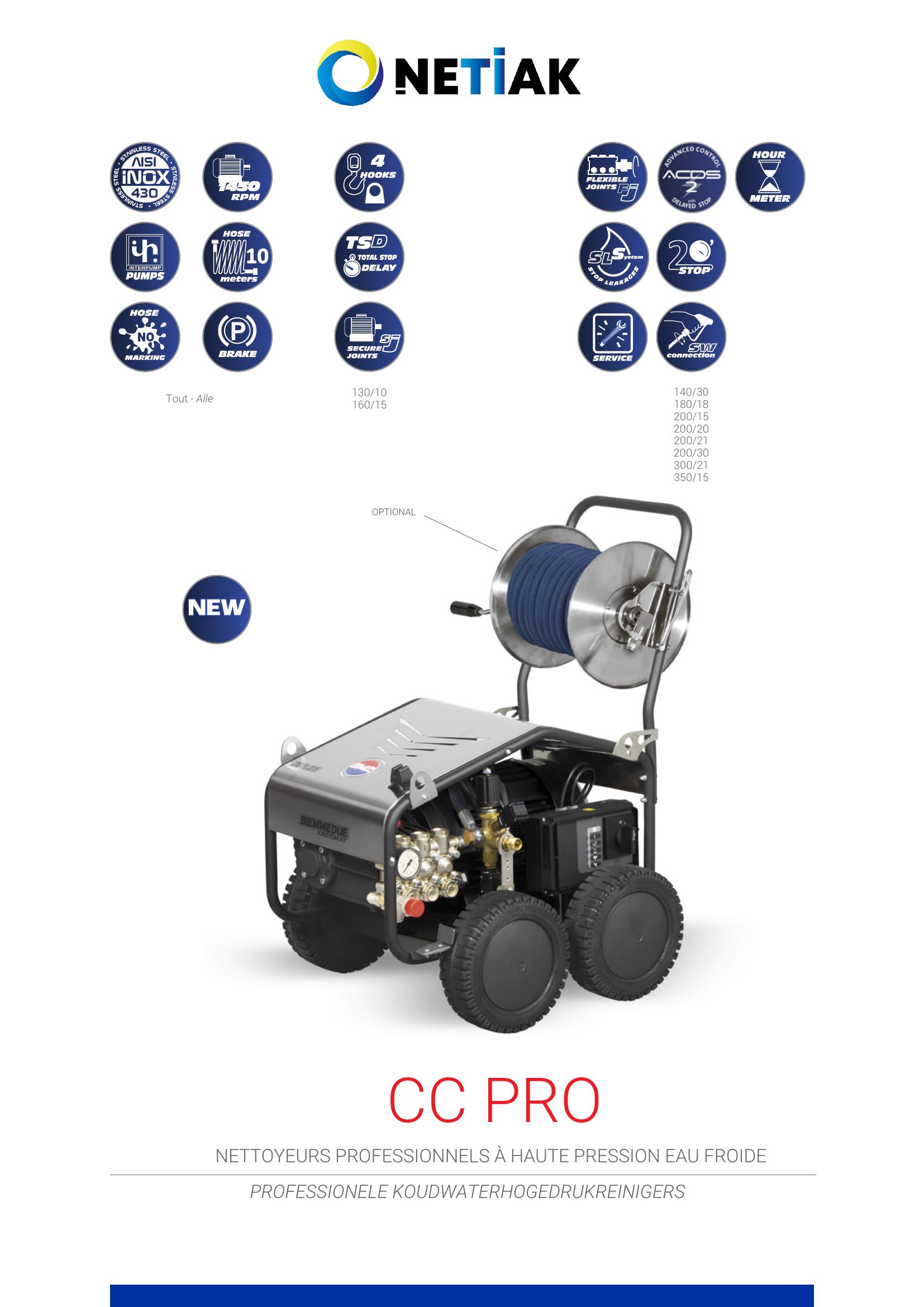 Catalogues 63 911 CC PRO FR NL
