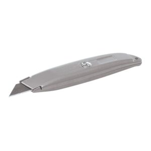 Cutter à lame rétractable 150 mm Argenté