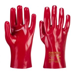 Gant en PVC rouges XL