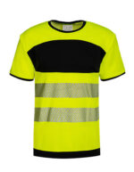 T-Shirt de travail haute visibilité EOS avec zone d'impression